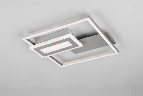 Plafón de techo Trio Spiro níquel mate R67862107 - vista 2