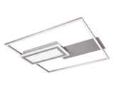 Plafón de techo Spiro Trio níquel LED 32W 67862907