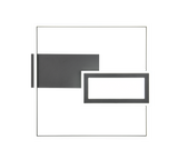 Plafón de techo Spiro Trio negro LED 32W 67862932