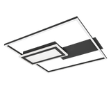 Plafón de techo Spiro Trio negro LED 32W 67862932