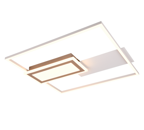 Plafón de techo Spiro Trio gris LED 32W 67862976