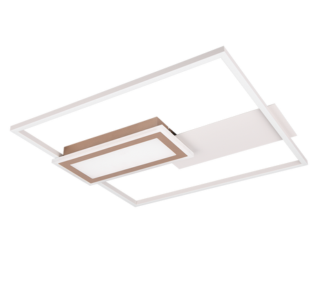 Plafón de techo Spiro Trio gris LED 32W 67862976