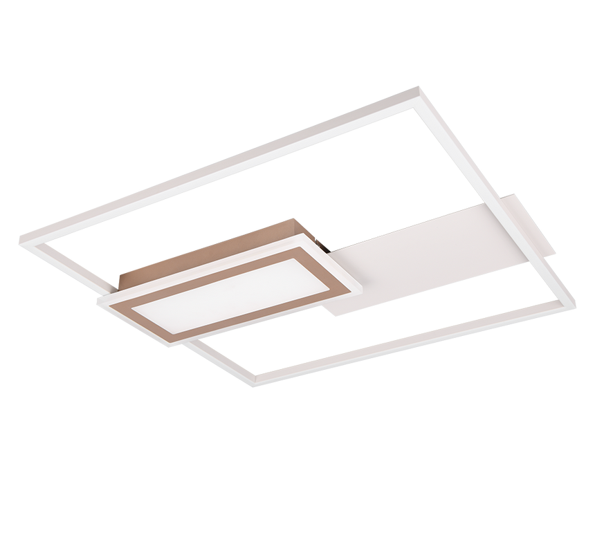 Plafón de techo Spiro Trio gris LED 32W 67862976