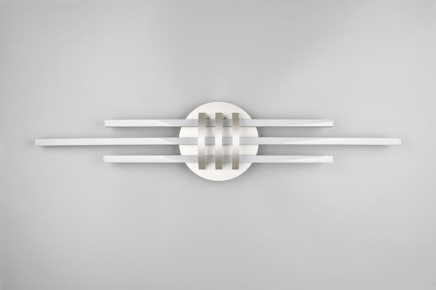 Plafón de techo Trio Cinto níquel mate R67873107 - vista 3