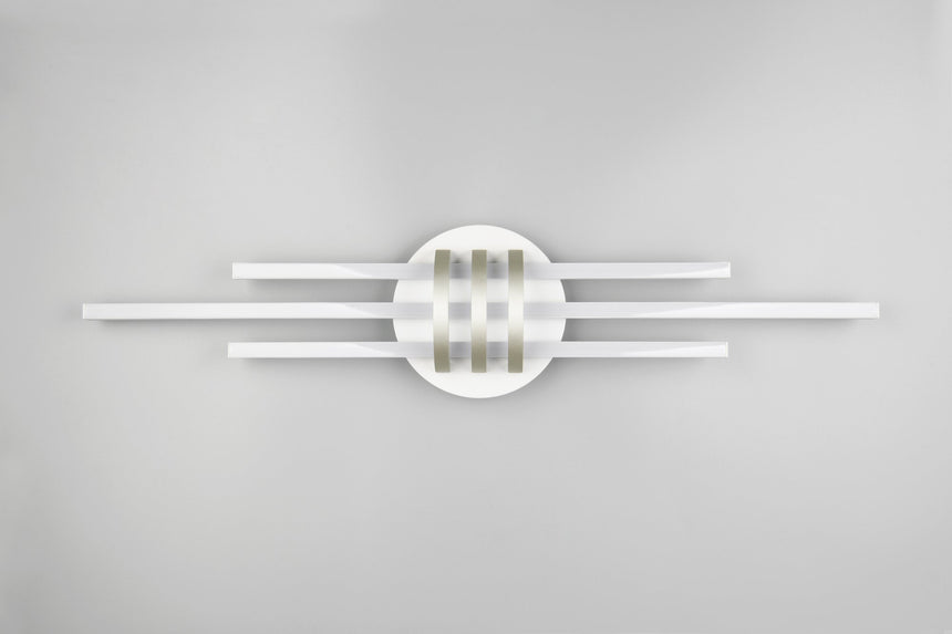 Plafón de techo Trio Cinto estera blanca R67873131 - vista 3