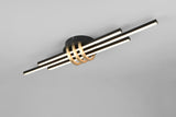 Plafón de techo Trio Cinto schwarz-gold R67873180