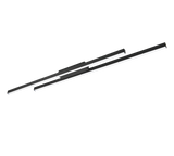 Plafón de techo Trio Odio grande LED negro mate 3000K 110cm R67882132