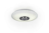 Trio Música Plafón LED de plástico blanco R69031101