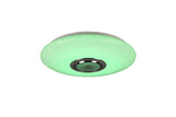 Trio Música Plafón LED de plástico blanco R69031101