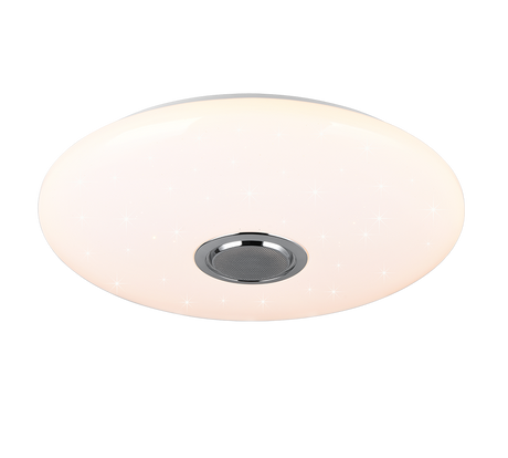 Plafón de techo Trio Musica LED blanco CCT Ø58cm R69031901