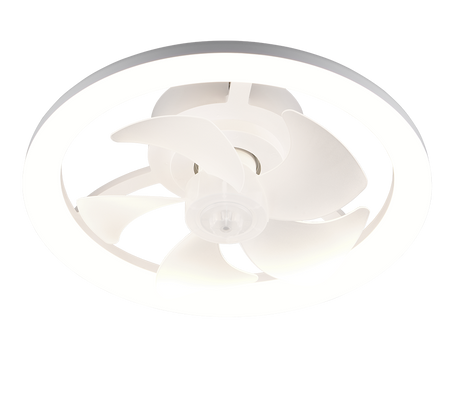 Plafón de techo Trio Pajala LED blanco mate CCT Ø40cm R69172131