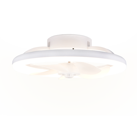 Plafón de techo Trio Pajala LED blanco mate CCT Ø40cm R69172131