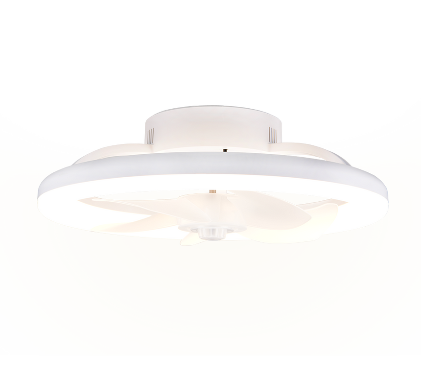 Plafón de techo Trio Pajala LED blanco mate CCT Ø40cm R69172131