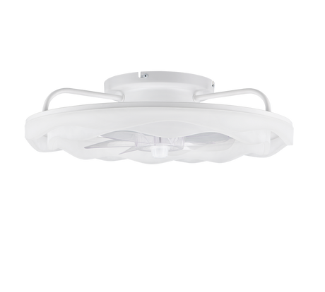 Plafón de techo Trio Skaulo LED blanco mate CCT Ø50cm R69192131