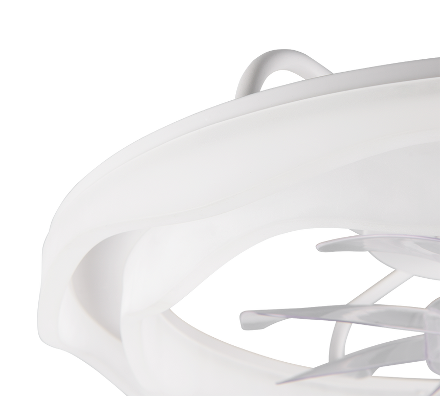 Plafón de techo Trio Skaulo LED blanco mate CCT Ø50cm R69192131