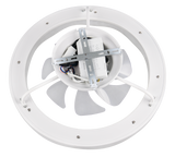 Plafón de techo Trio Skaulo LED blanco mate CCT Ø50cm R69192131