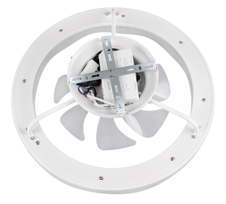 Plafón de techo Trio Skaulo LED blanco mate CCT Ø50cm R69192131
