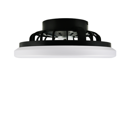 Plafón de techo Trio Rotsund LED negro mate CCT Ø38cm R69222132