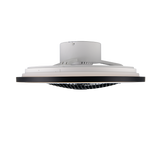 Plafón de techo Trio Varpula LED negro y dorado CCT Ø55cm R69272180