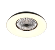 Plafón de techo Trio Svaerholt LED negro CCT Ø60cm R69302102
