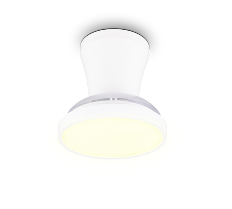 Plafón de techo Trio Moss LED blanco CCT Ø41cm R69512101