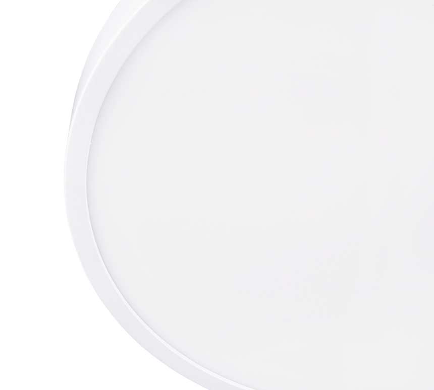 Plafón de techo Trio Moss LED blanco CCT Ø41cm R69512101