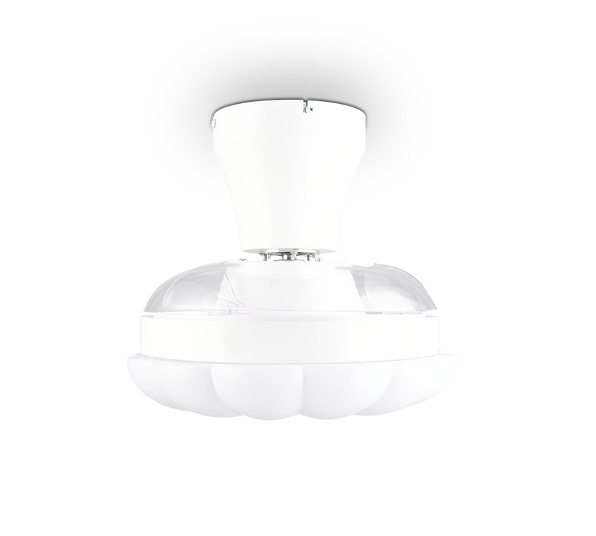 Plafón de techo Trio Boras LED blanco mate CCT Ø60cm R69542131