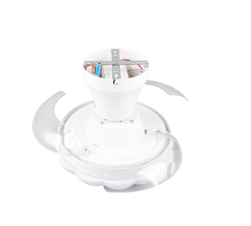 Plafón de techo Trio Boras LED blanco mate CCT Ø60cm R69542131