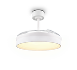 Plafón de techo Trio Kerava grande LED blanco CCT Ø106cm R69572101