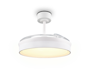 Plafón de techo Trio Kerava grande LED blanco CCT Ø106cm R69572101