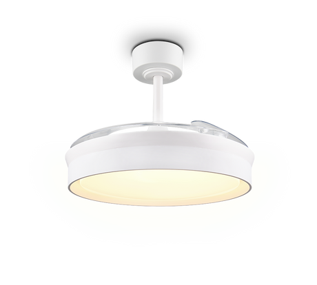 Plafón de techo Trio Kerava grande LED blanco CCT Ø106cm R69572101