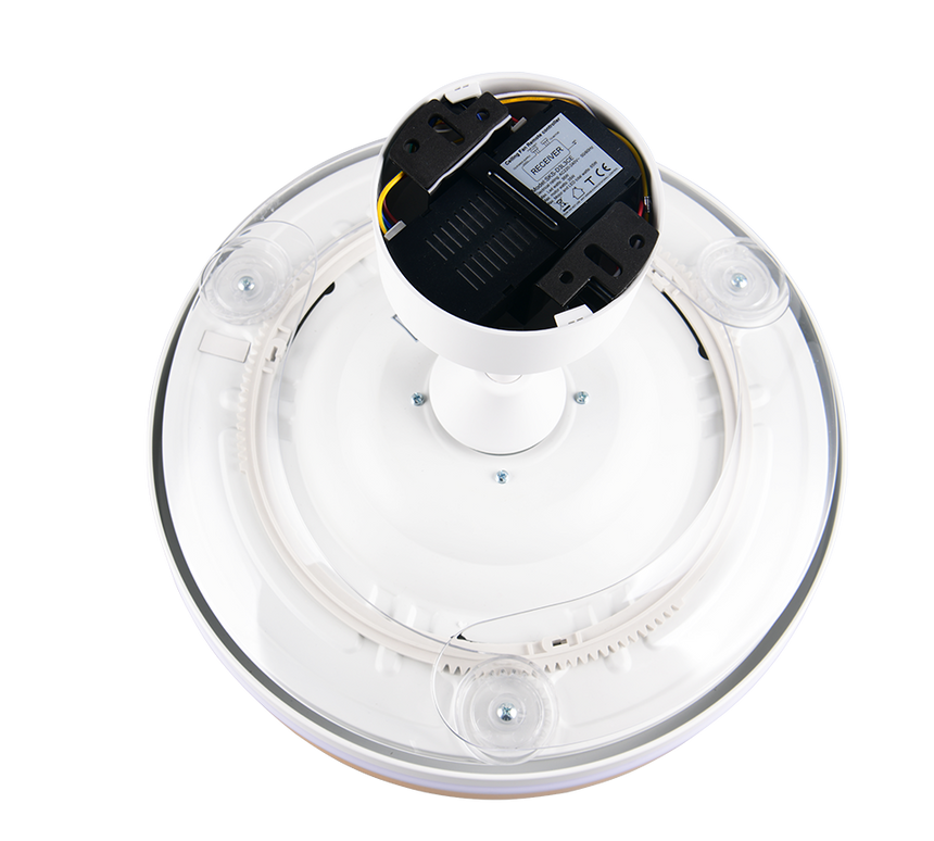 Ventilador de techo Trio Volda LED blanco CCT Ø106cm R69642101