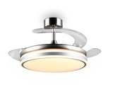 Ventilador de techo Trio Volda LED níquel mate CCT Ø106cm R69642107