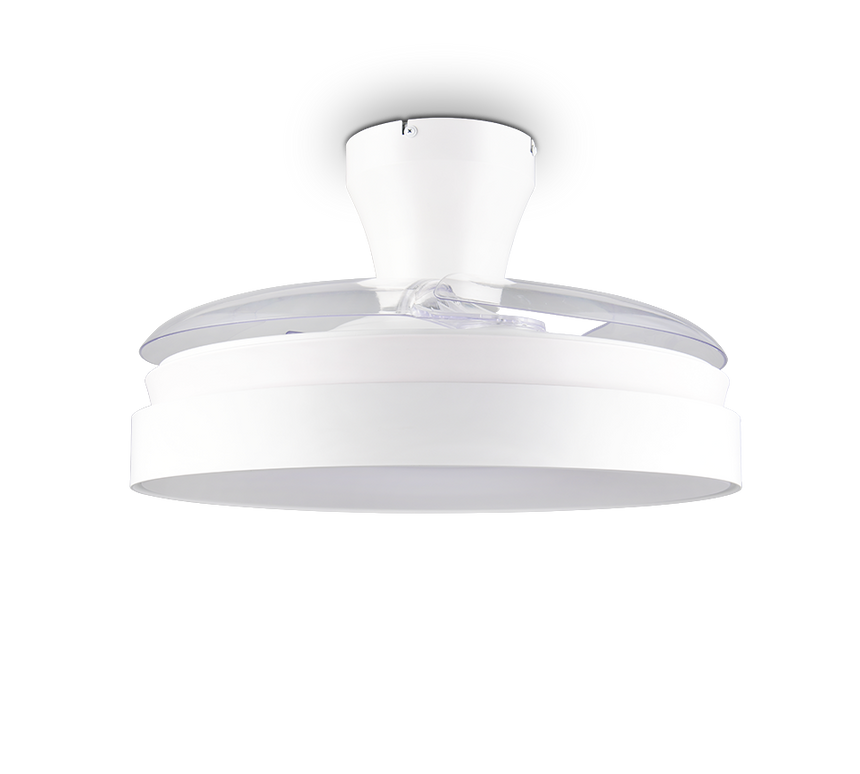 Plafón de techo Trio Vansbro grande LED blanco CCT Ø106cm R69652101