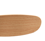 Plafón de techo Trio Flen grande LED madera CCT Ø108cm R69682130