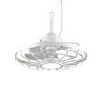 Plafón de techo exterior Trio Oslo LED blanco CCT IP44 Ø51cm R69692101