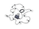 Plafón de techo exterior Trio Mood grande LED negro mate 2700K IP44 5,7m R747611