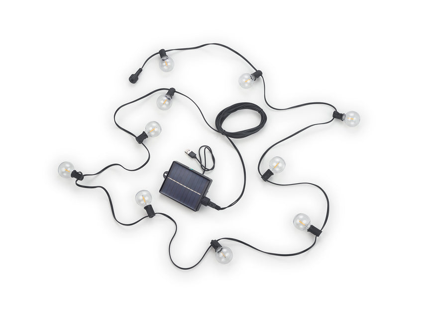 Plafón de techo exterior Trio Mood grande LED negro mate 2700K IP44 5,7m R747611