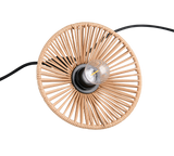 Plafón de techo exterior Trio Chain grande LED negro mate 3000K IP44 6,5m R74771
