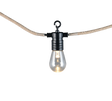 Plafón de techo exterior Trio Ember grande LED negro 2700K IP44 6m R74938602