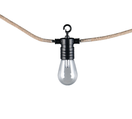 Plafón de techo exterior Trio Ember grande LED negro 2700K IP44 6m R74938602