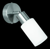 Foco Trio Mars LED níquel mate 2700K 8cm R80011007