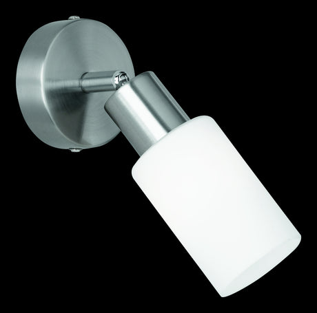 Foco Trio Mars LED níquel mate 2700K 8cm R80011007