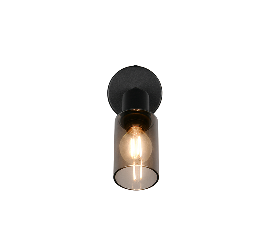 Foco Trio Mars LED negro mate 2700K 8cm R80011032