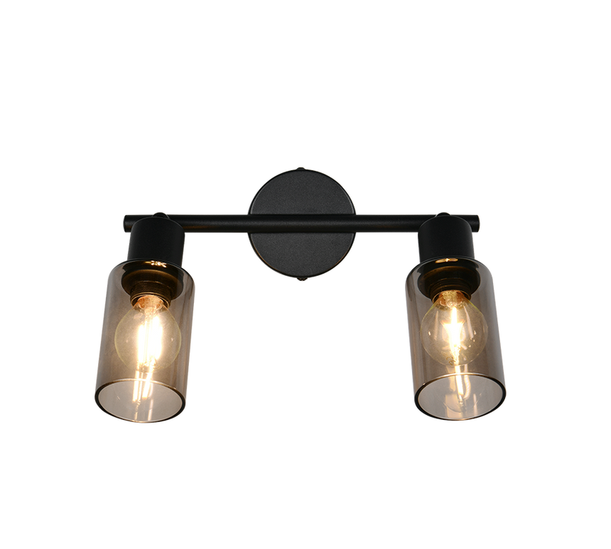Foco Trio Mars LED negro mate 2700K 25cm R80012032