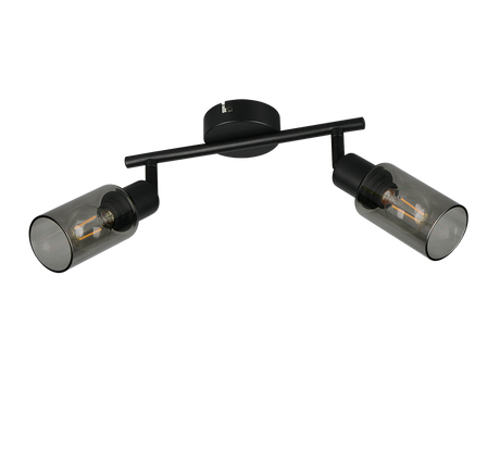 Foco Trio Mars LED negro mate 2700K 25cm R80012032