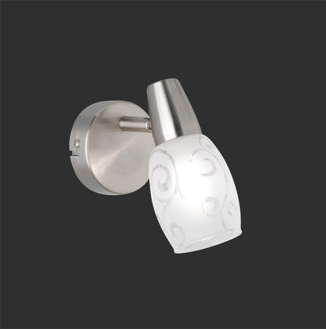 Foco Trio Colmar LED níquel mate 3000K 8cm R80021007