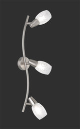 Foco Trio Colmar LED níquel mate 3000K 56cm R80023007