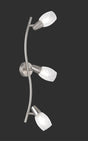 Foco Trio Colmar LED níquel mate 3000K 56cm R80023007