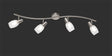 Foco Trio Colmar LED níquel mate 3000K 79cm R80024007